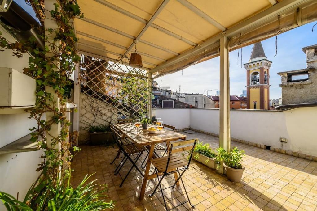 Apartament Buenos Aires' Nest - 10 Minutes From Duomo With Terrace Mediolan Zewnętrze zdjęcie